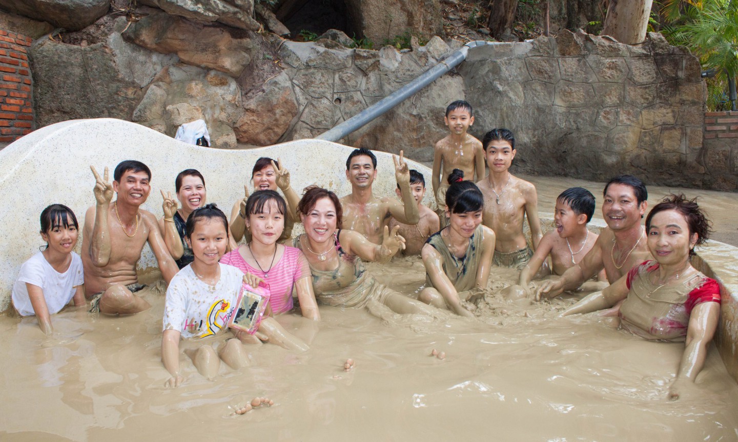 Tắm bùn ở Nha Trang