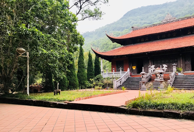 Vị trí của chùa Lôi Âm Quảng Ninh