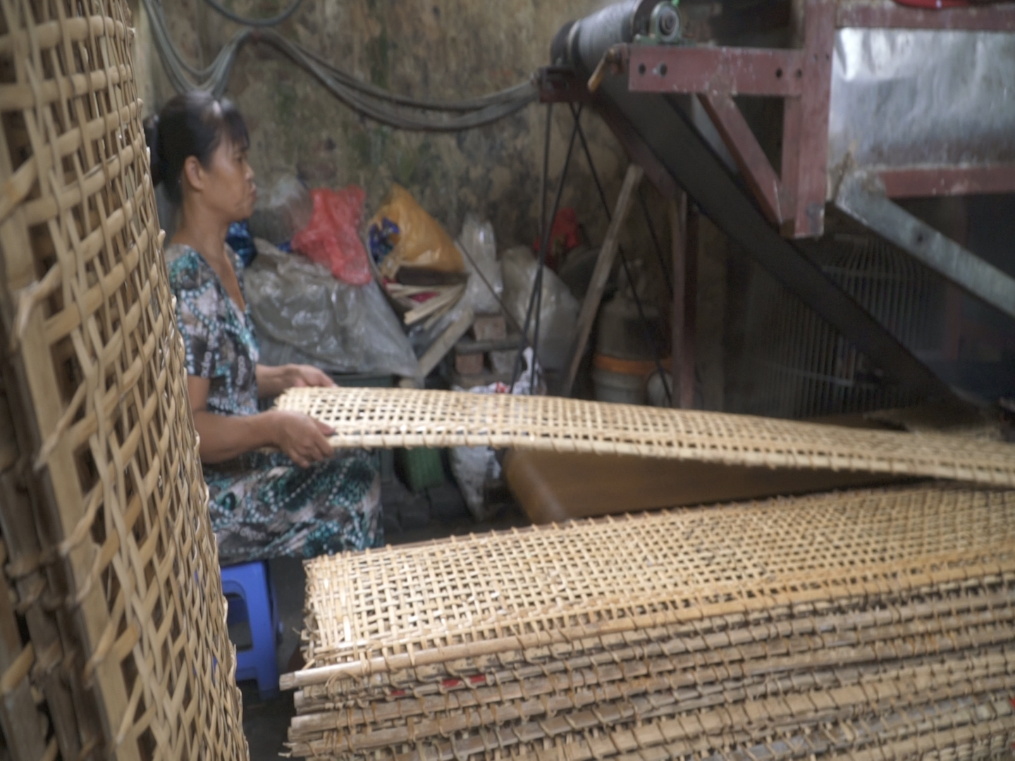 Quy trình sản xuất bánh đa nem làng Chều